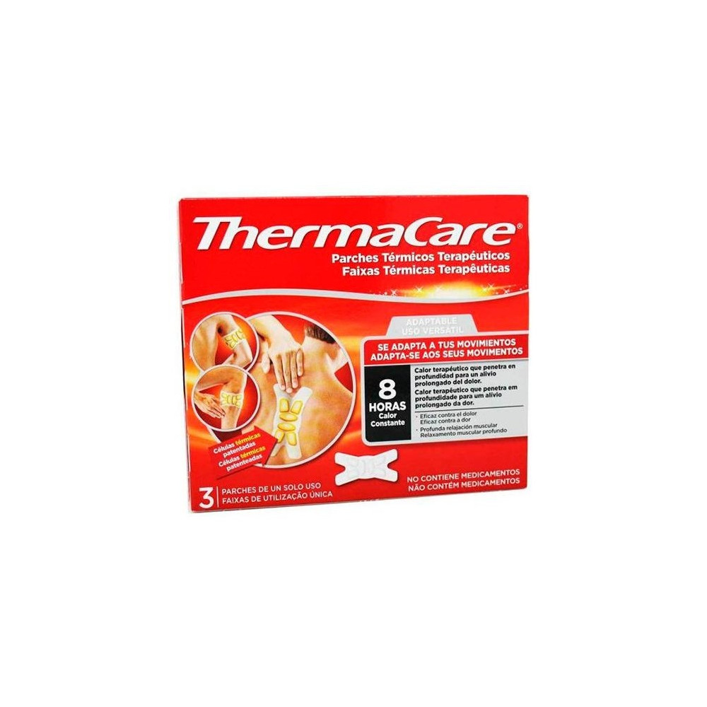 Thermacare Adaptable 3 Parches Térmicos