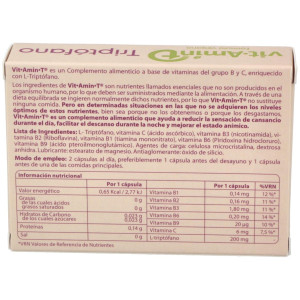 Vit Amin T Triftofano 30 Capsulas