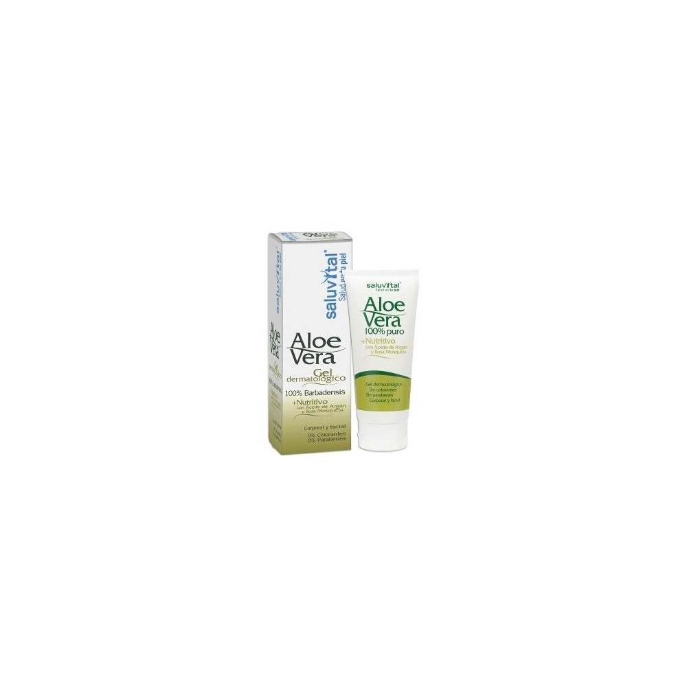 Saluvital Gel Aloe Vera, Argán Y Rosa Mosqueta 200Ml