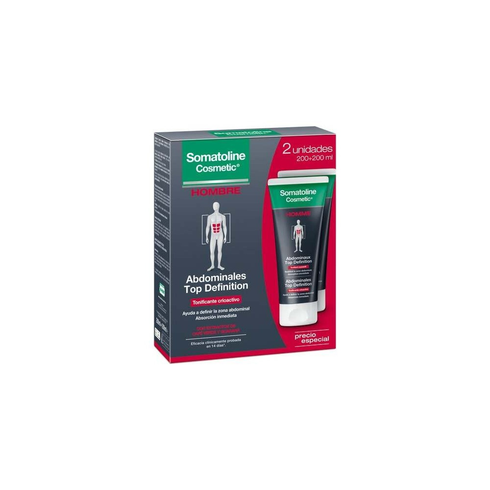 Somatoline® Hombre Abdominales Top Definition Sport 200Ml+200Ml