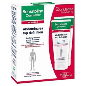 Somatoline® Hombre Abdominales Top Definition Sport 200Ml+200Ml