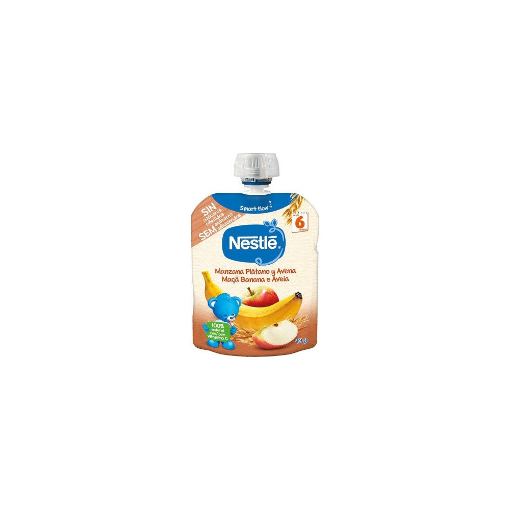 Nestlé Natunes Bolsita Manzana Plátano Y Avena 90G