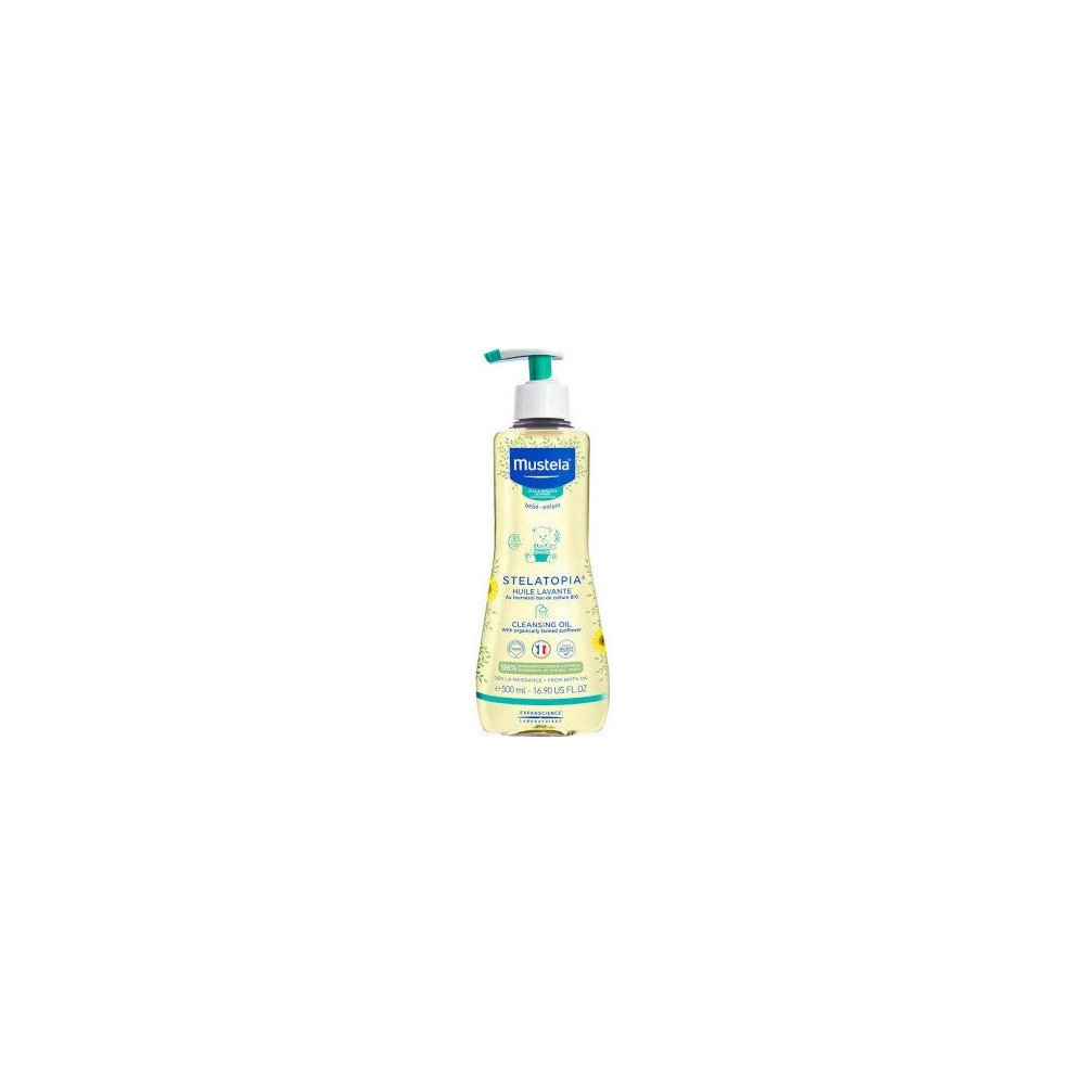 Stelatopia Aceite Baño-Ducha Bebe-Niño 500Ml.
