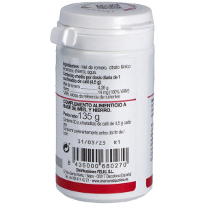 Complemento Alimenticio Base De Miel Y Hierro 135 Gr