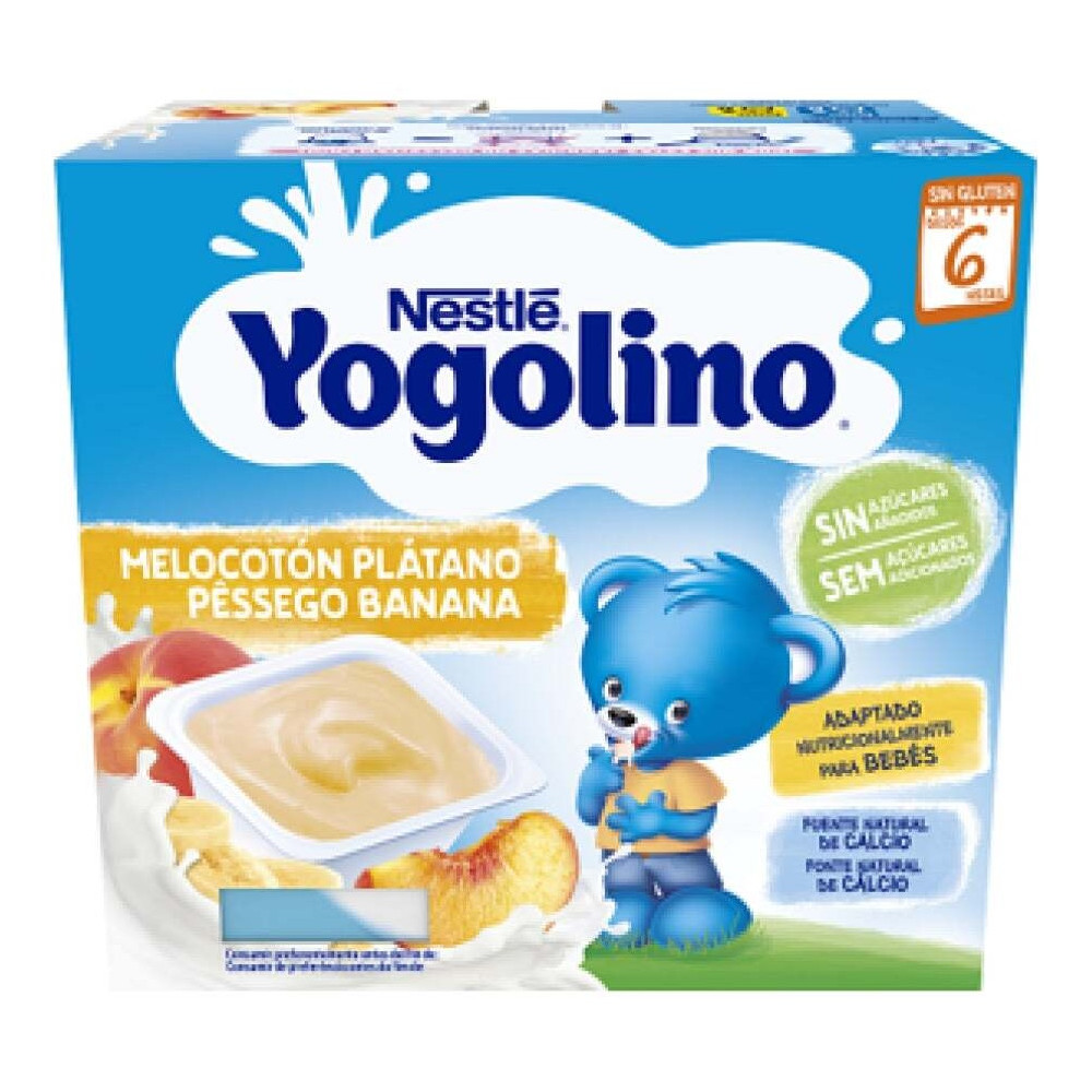 Nestle Yogolino Melocotón Plátano 4X100G