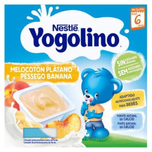 Nestle Yogolino Melocotón Plátano 4X100G