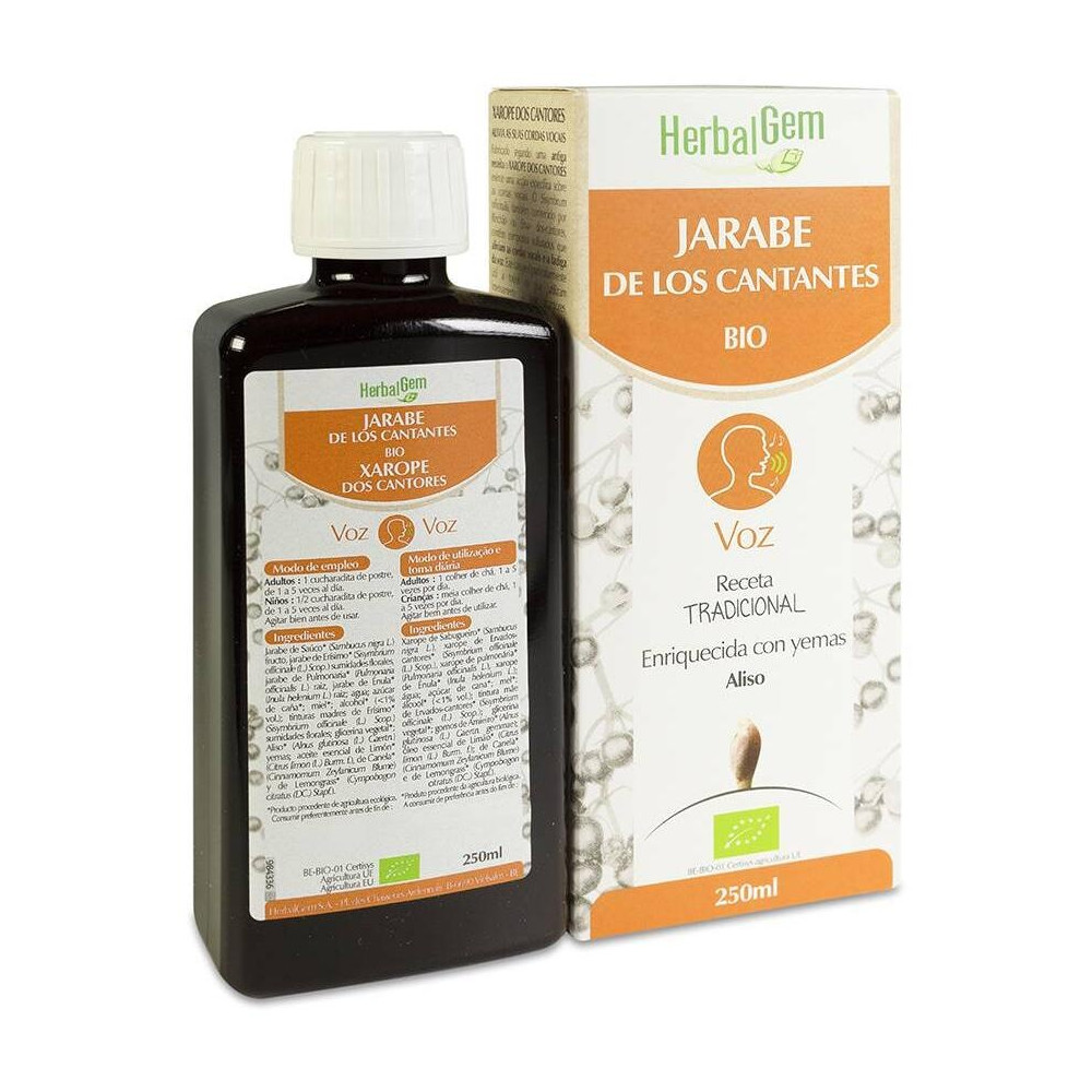 Herbalgem Jarabe De Los Cantantes, 250 Ml