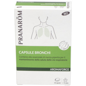 Pranarom Eubiarom Bio Cápsulas Bronquios 30 Cápsulas