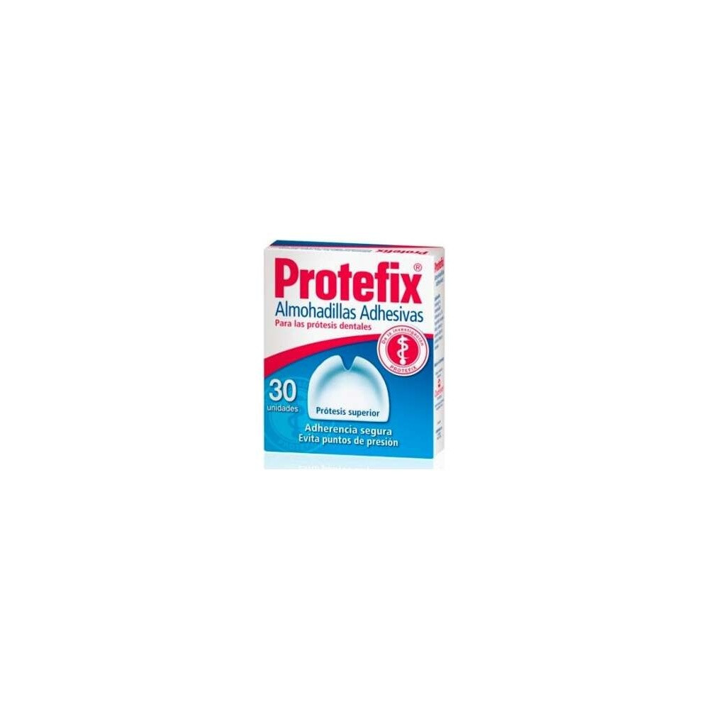 Protefix Almohadillas Adhesivas Encía Superior 30Uds