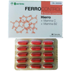 Roan-Farma Ferro Control Fórmula Completa 30Caps