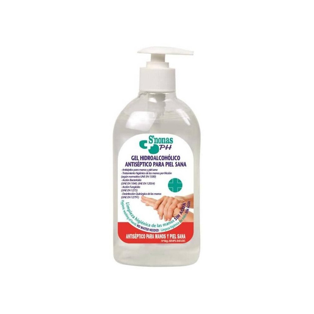 S'Nonas Gel Hidroalcohólico Antiséptico, 500 Ml