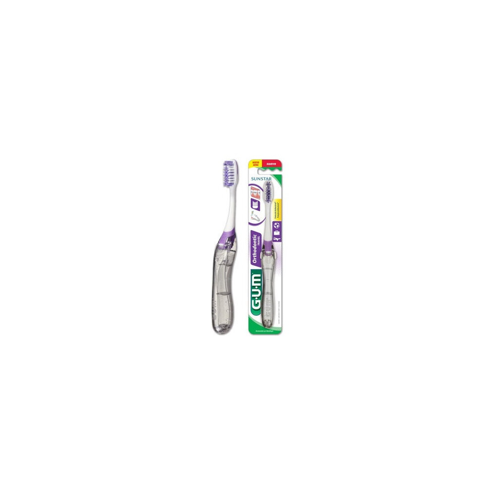 Gum® Cepillo Dental Ortodoncia Viaje 125 1Ud