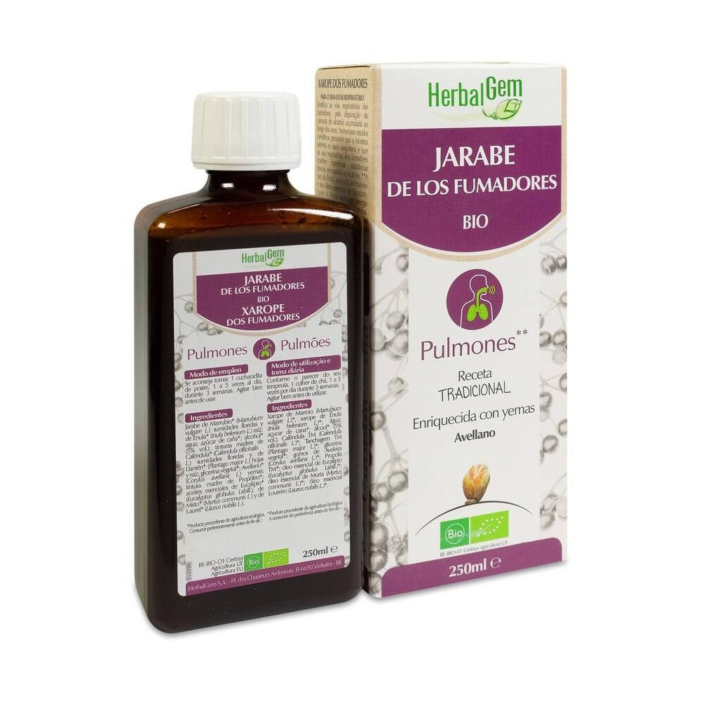 Herbalgem Jarabe De Los Fumadores, 250 Ml