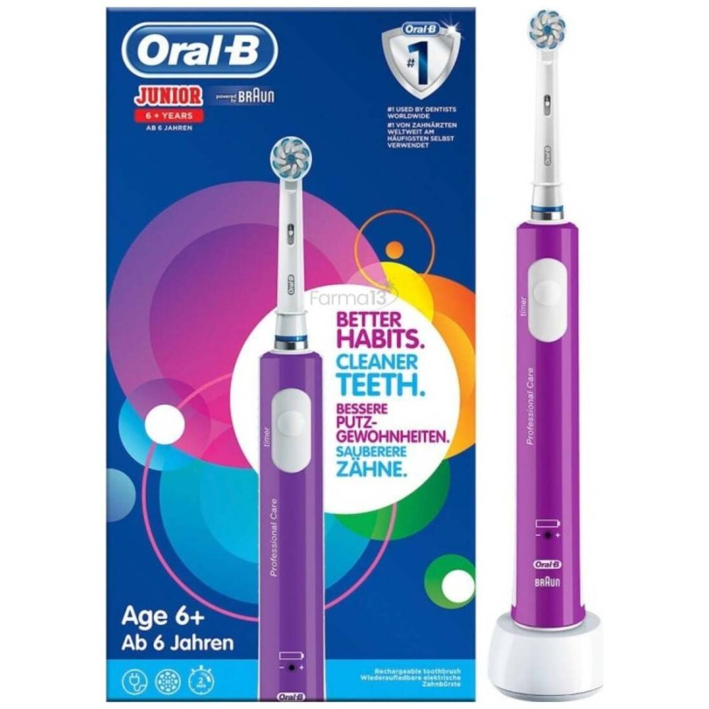 Oral B Cepillo Recargable Junior Morado