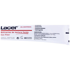 Lacer Gel Dentifrico Envase 125 Ml