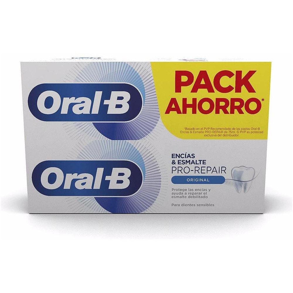 Oral-B Encias Y Esmalte Repair Original Pasta Dentífrica 2X75Ml