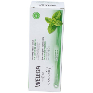 Gel Dental Vegetal 75Ml Menta Weleda