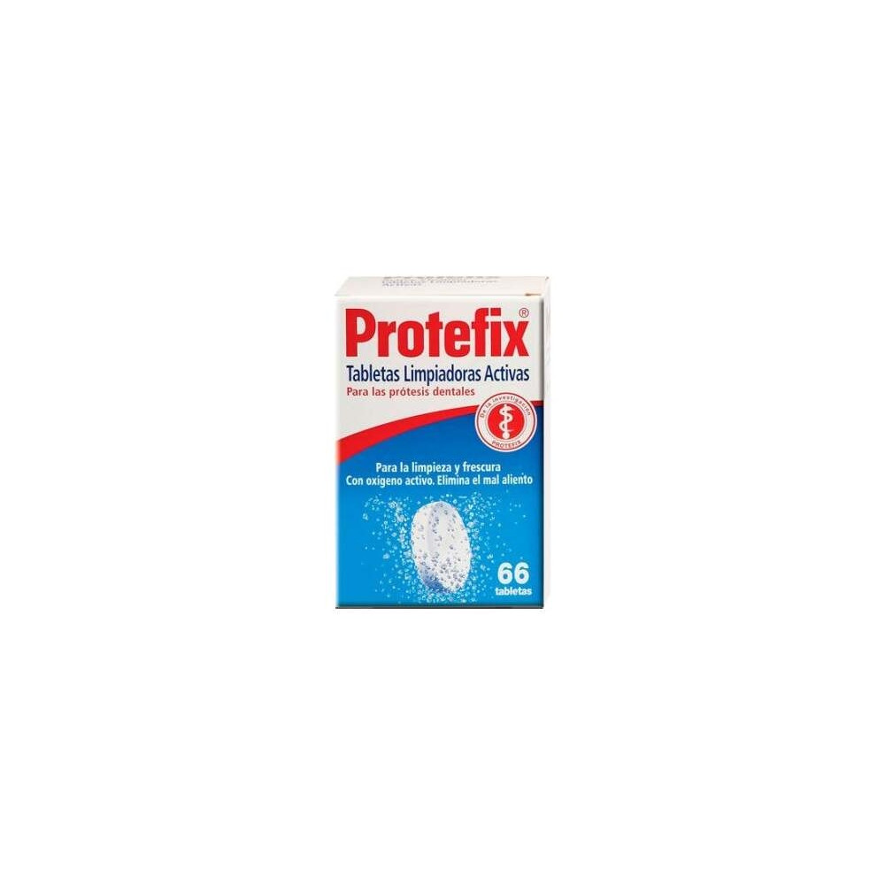 Protefix Limpiador Activo 66 Tabletas