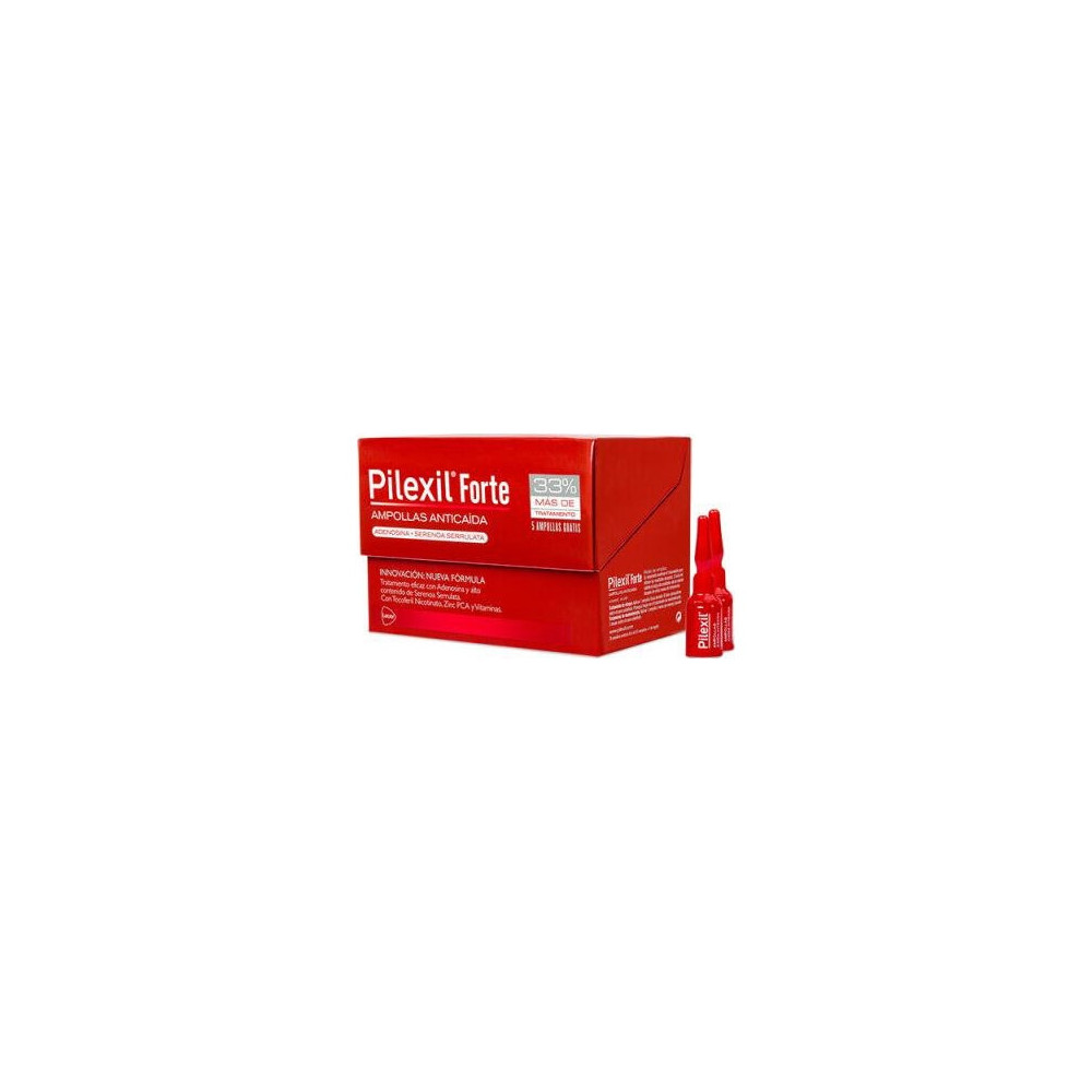 Pilexil Forte Ampollas Anticaída 15X5Ml