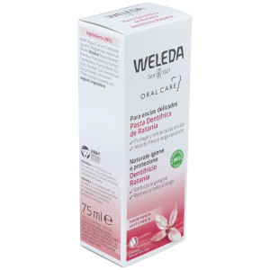 Weleda Pasta Dentífrica De Ratania Sabor Menta 2X75Ml