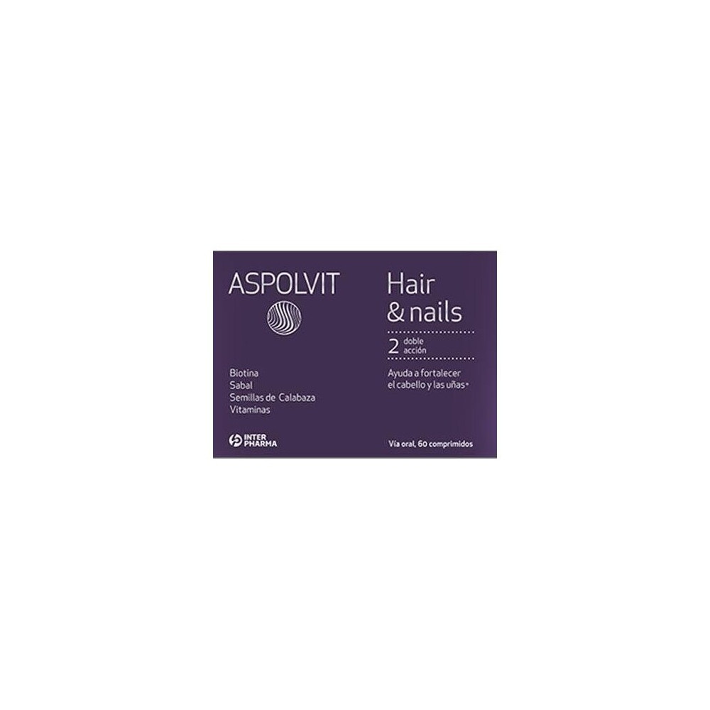 Aspolvit Hair Nails 60 Comprimidos