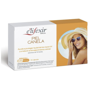 Elifexir Esenciall Piel Canela 40 Caps.