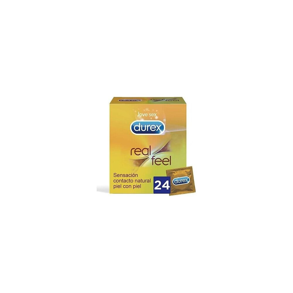 Durex Real Feel Sin Latex 24 Unidades