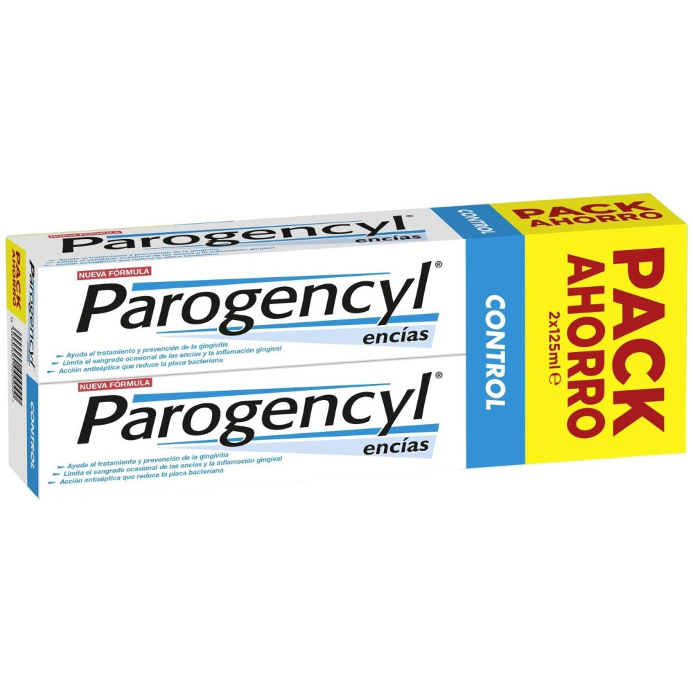 Duplo Parogencyl Control Pasta Dental, 2 Unidades