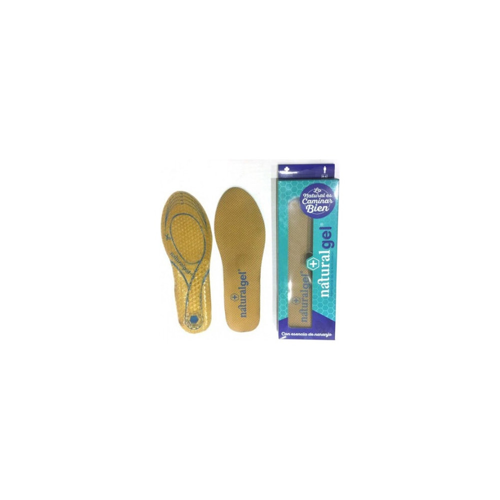 Naturalgel Plantilla Gel 39-42 Con Esencia Naranjo