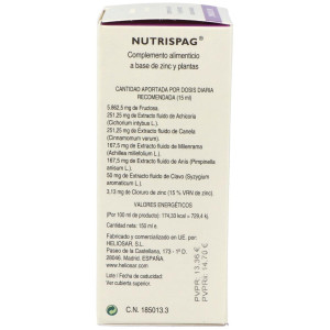 Nutrispag Jarabe 150 Ml Heliosar