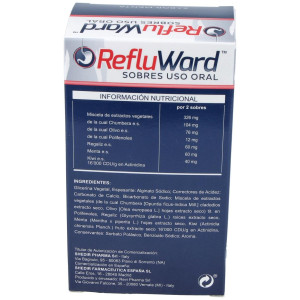 Shedir Refluward Suplemento Para El Aparato Digestivo 20 Sobres