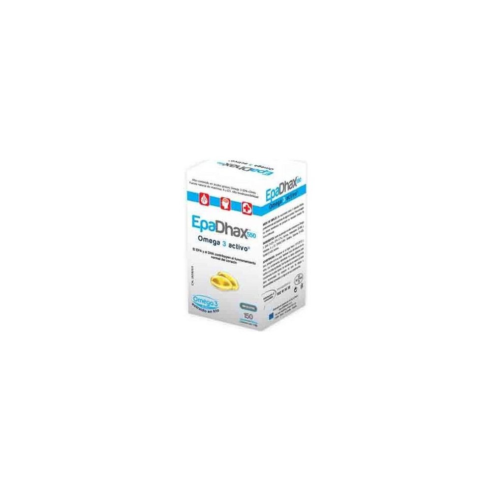 Epadhax Omega 3 Activo 550 Mg 150 Cápsulas