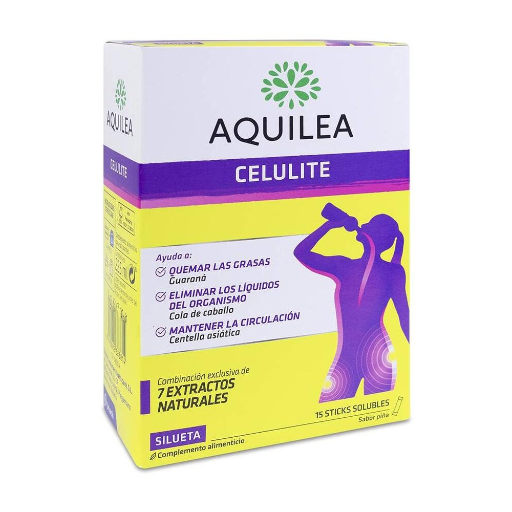 Celulina Tratamiento Para La Celulitis 15 Sticks Bebibles De 10 Ml