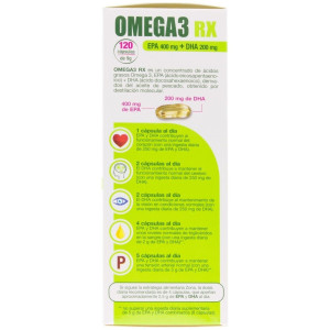 Enerzona Omega 3 Rx Aceite De Pescado 120Cáps