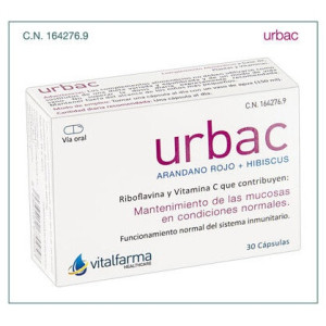 Urbac 30 Capsulas Vitalfarma