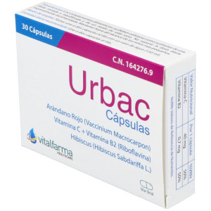 Urbac 30 Capsulas Vitalfarma