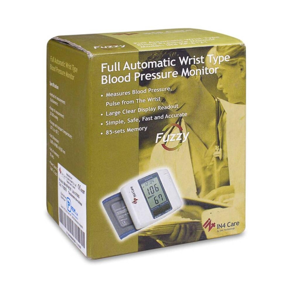 Prim Esfigmo Tensiómetro Digital Muñeca In4 Kp-6121, 1 Unidad