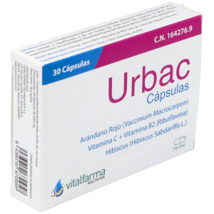 Urbac 30 Capsulas Vitalfarma