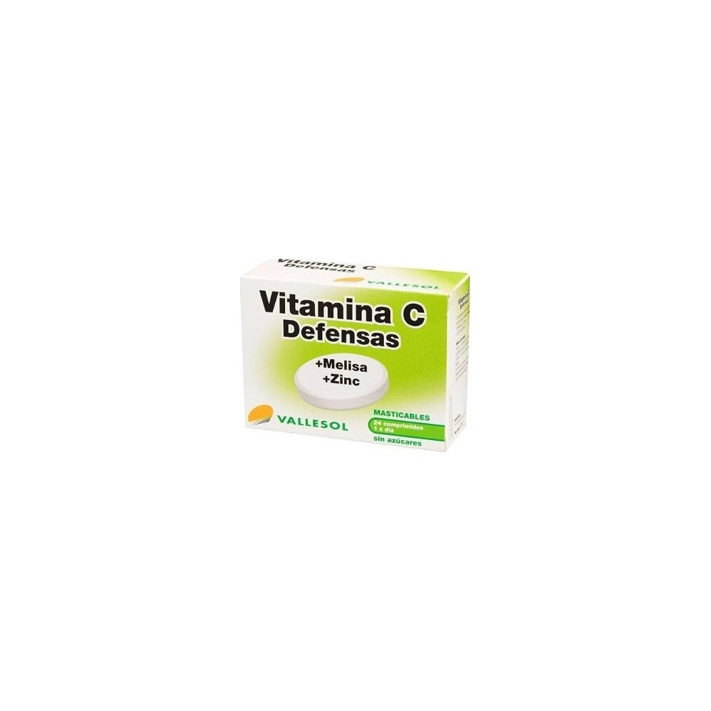 Vallesol Vit.C Melisa Zinc 24Comp.Masticable