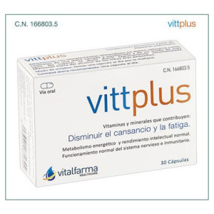 Vittplus 30 Capsulas...