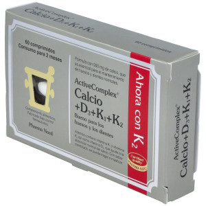Active Complex Calcio+D3+K 60 Comp Pha