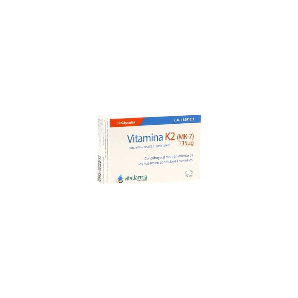 Vitalfarma Vitamina K2 135 Mcg 30 Capsulas