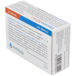 Vitalfarma Vitamina K2 135 Mcg 30 Capsulas