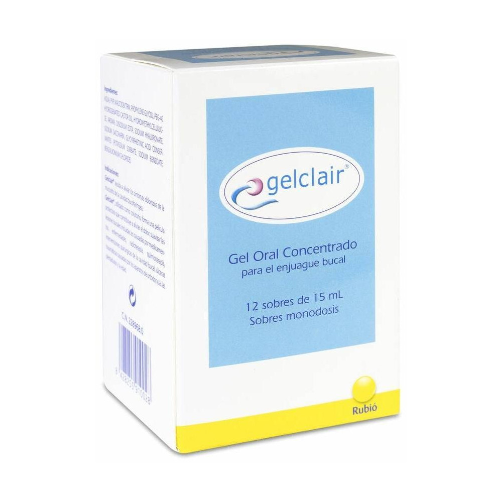 Gelclair Gel Oral 12 Sob 15 Ml