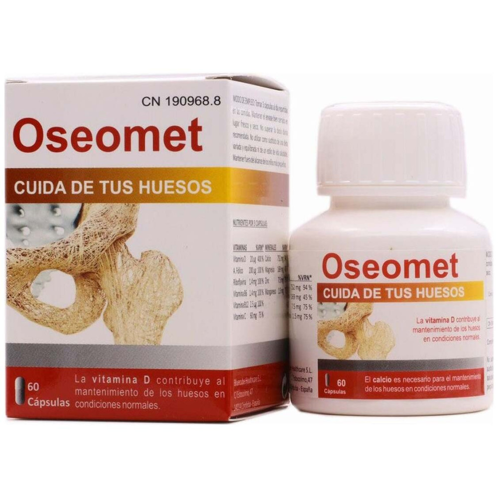 Bluecube Oseomet 60 Cápsulas