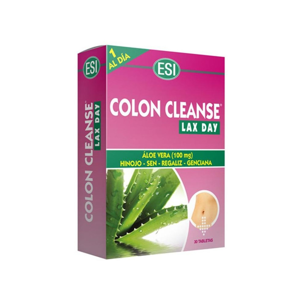 Colon Cleanse Aloe Vera Caja Rosa Lax Day 30Comp