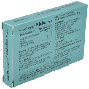 Activecomplex Biloba Forte 60 Compridos