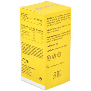 Vitae Chlorella Bote 300 Compr 200Mg