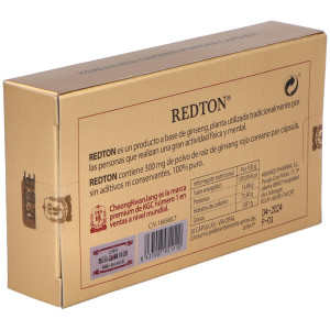 Kromenat Redton Cápsulas De Ginseng Rojo Coreano - Suplemento Dietético