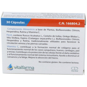 Flevit 30 Capsulas Vitalfarma